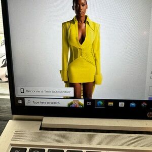 Brand New Hanifa Ari Draped Dress